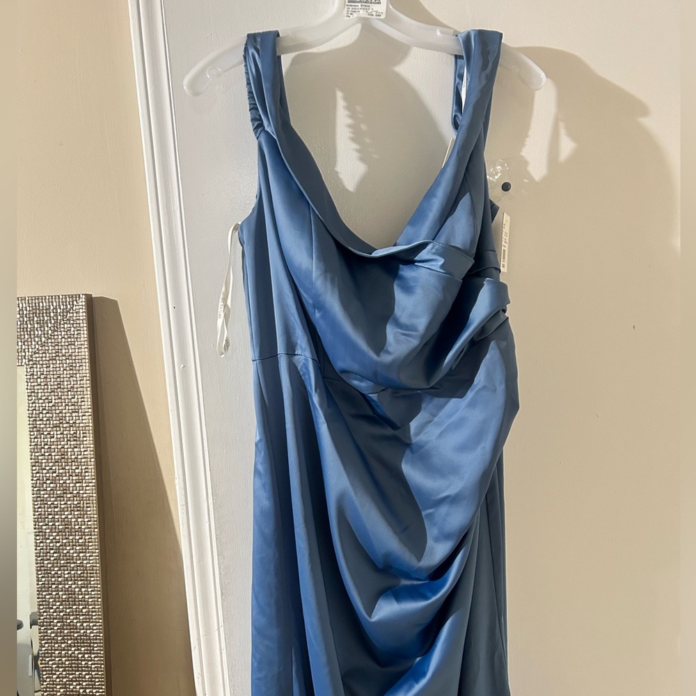 Brides made dress
